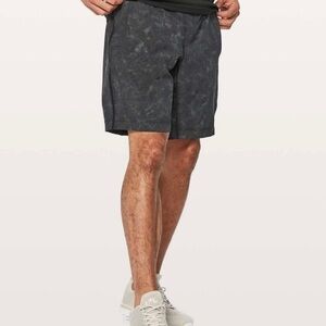 Lululemon Pace Baker Shorts Lined Subtonic Reflective Men's Black Shorts Size M